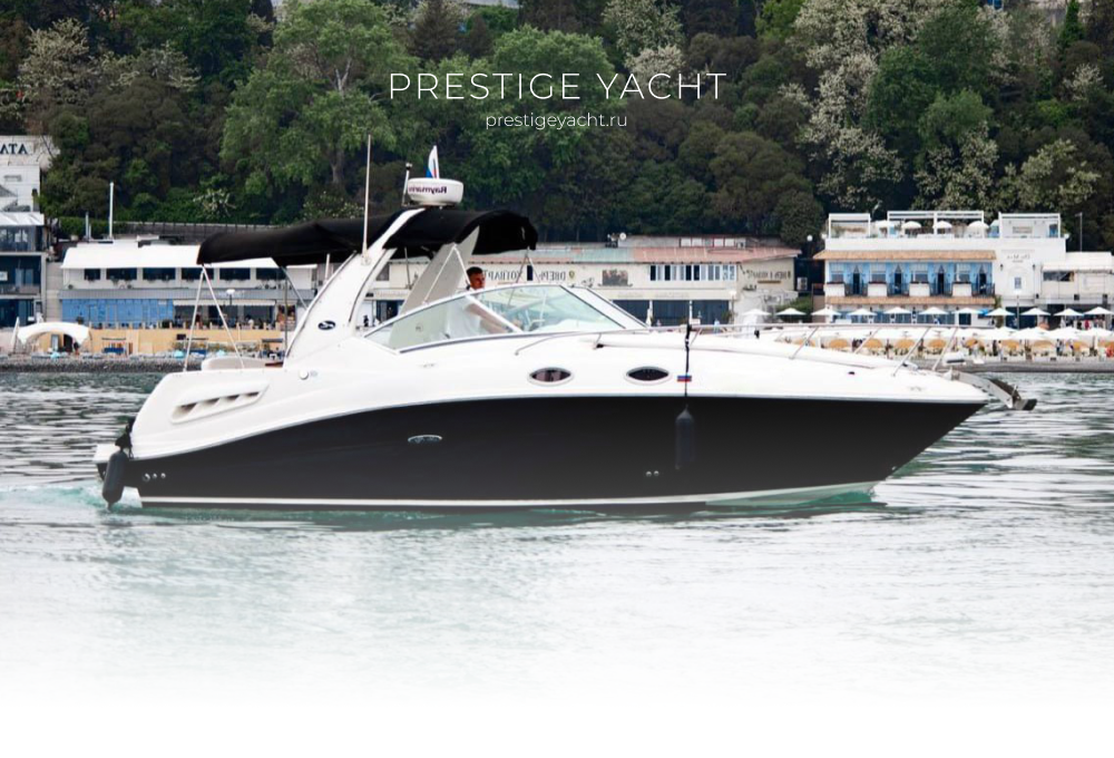 Sea Ray 275 — доступная аренда катера в Сочи